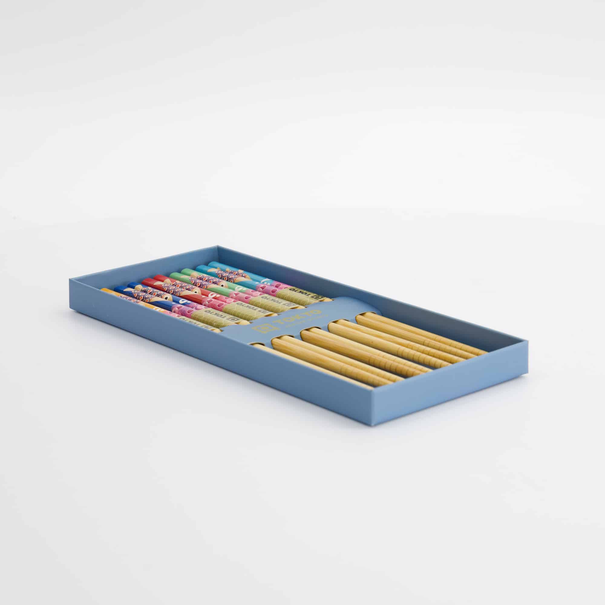 Tokyo Design Studio – Chopsticks Gift Set – Set of Five – Koinobori - Image 5
