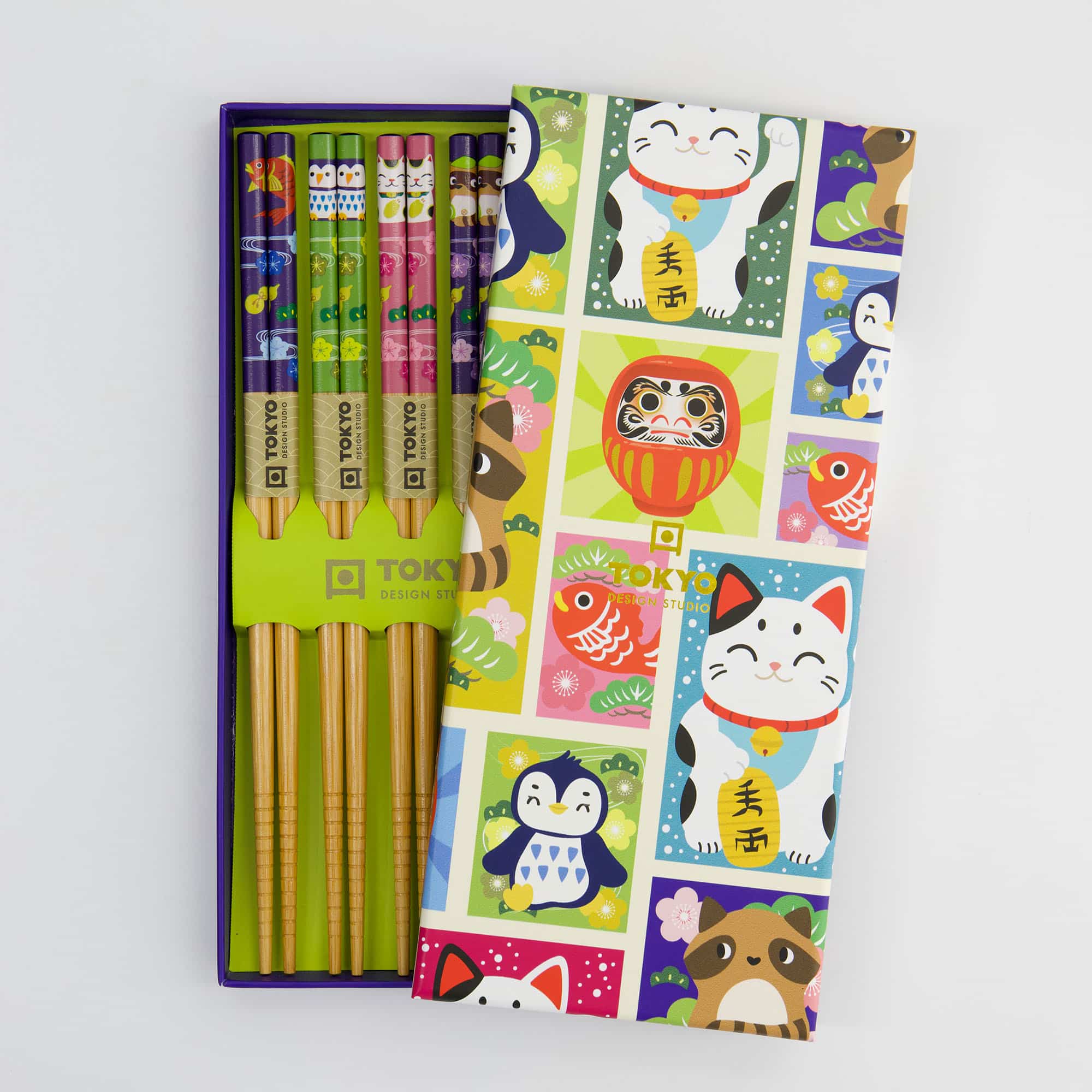 Tokyo Design Studio - Chopsticks Gift Set - Set of Five - Donbutsu - Image 5