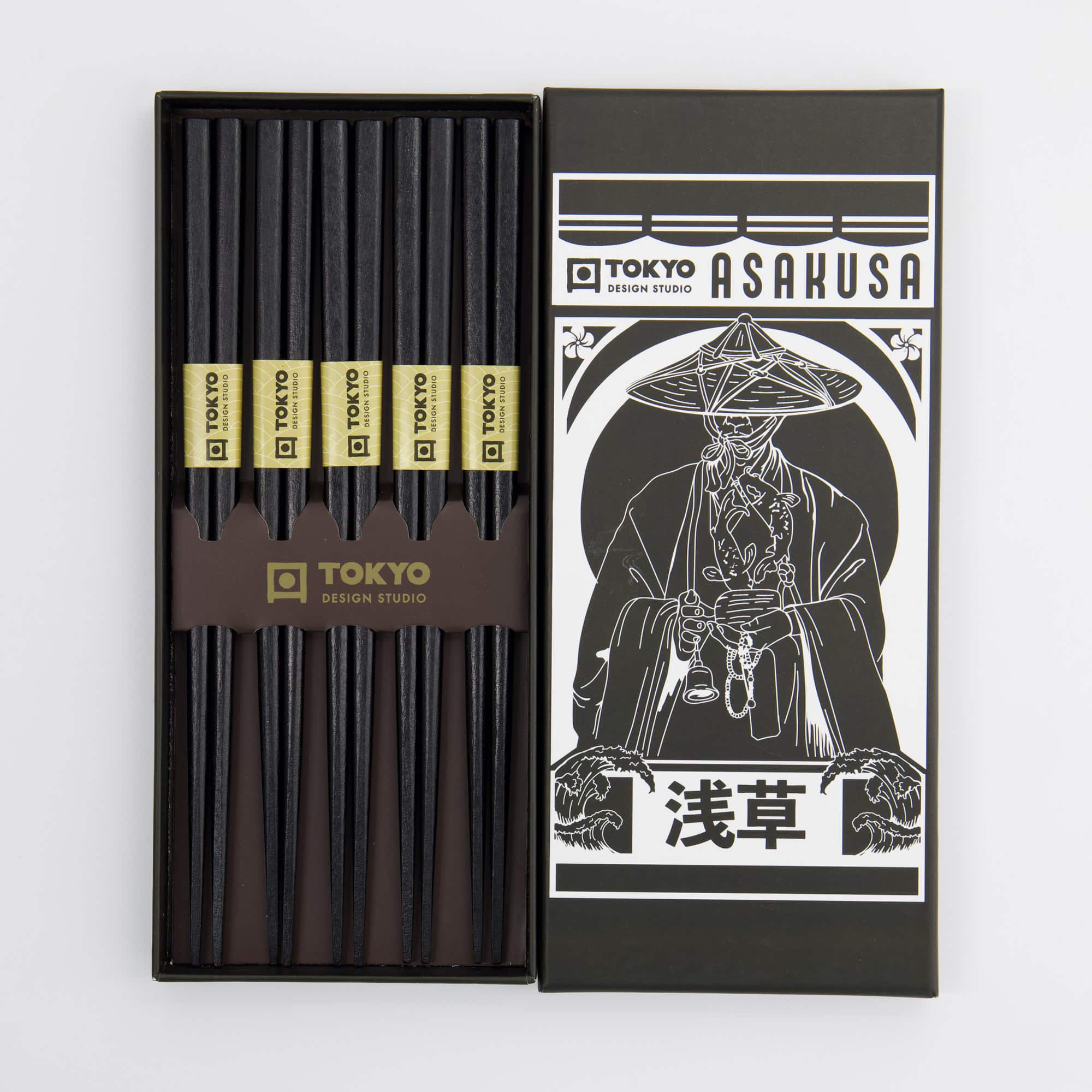 Tokyo Design Studio - Chopstick Gift Set - Asakusa - five-piece - Image 2