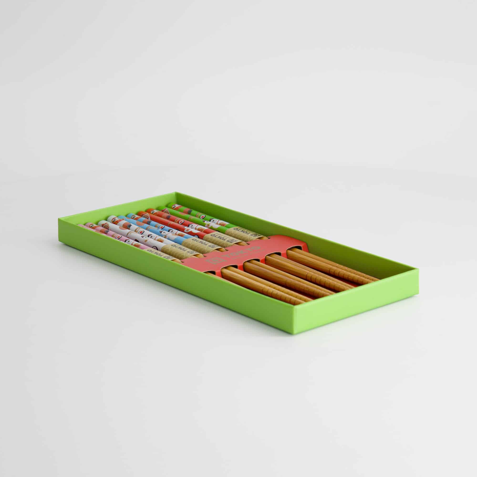 Tokyo Design Studio – Chopsticks Gift Set – Set of Five – Lucky Cat - Image 4