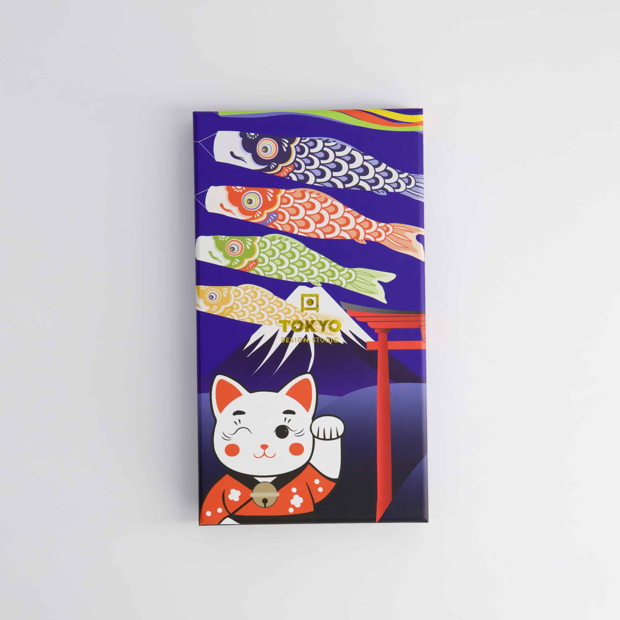Tokyo Design Studio - Children Chopstick Giftset/5 - Lucky Cats & Koinobori - Image 4