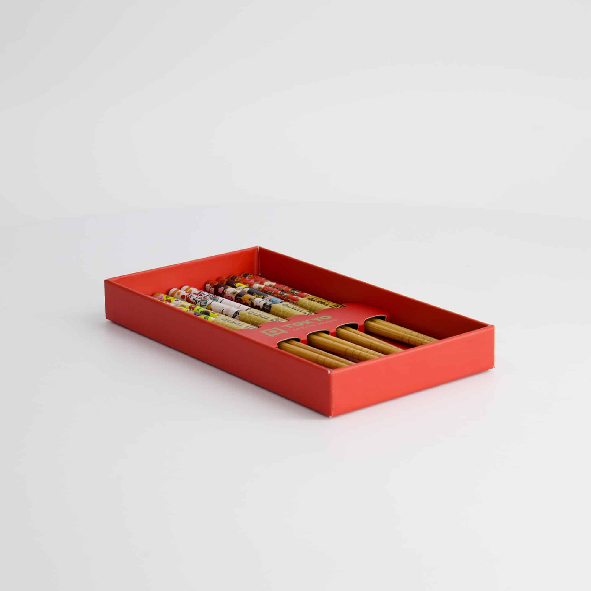 Tokyo Design Studio - Children Chopstick Giftset/5 - Lucky Cats Japan - Image 5