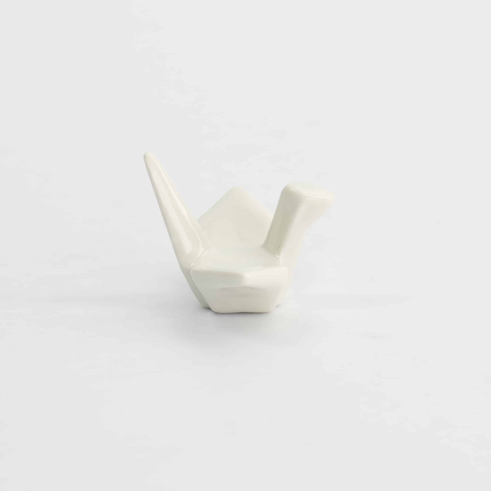 Tokyo Design Studio – Chopsticks Rest - Crane White - 5.7x5x3 cm - Image 2