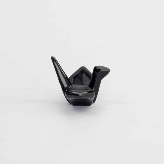 Tokyo Design Studio – Chopsticks Rest - Crane Black - Image 2