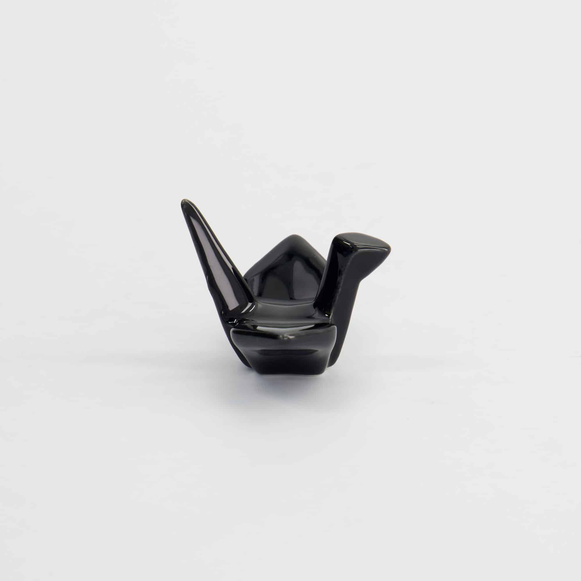 Tokyo Design Studio – Chopsticks Rest - Crane Black - Image 2