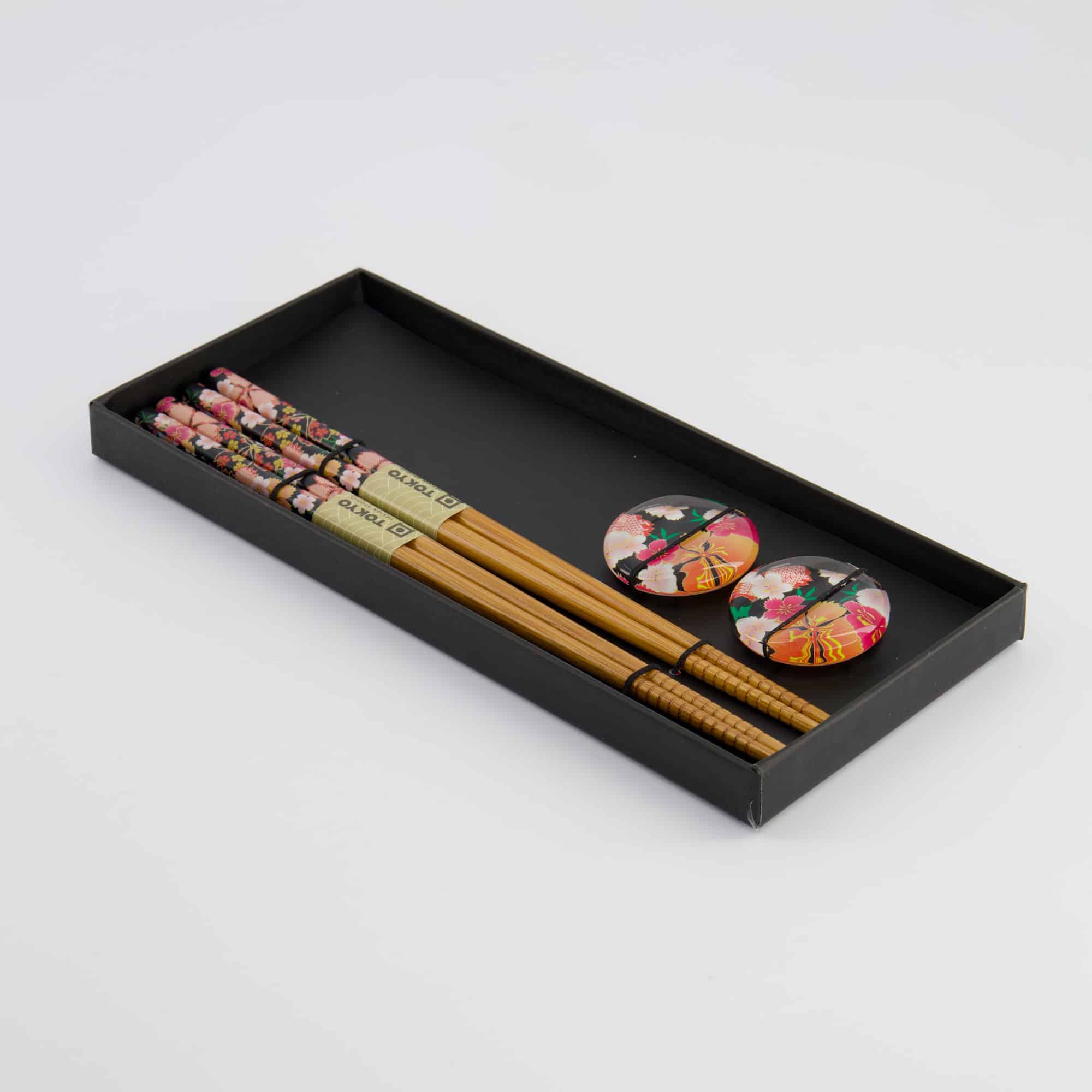 Tokyo Design Studio - Chopstick Gift Set - Flowers - four-piece - Image 5