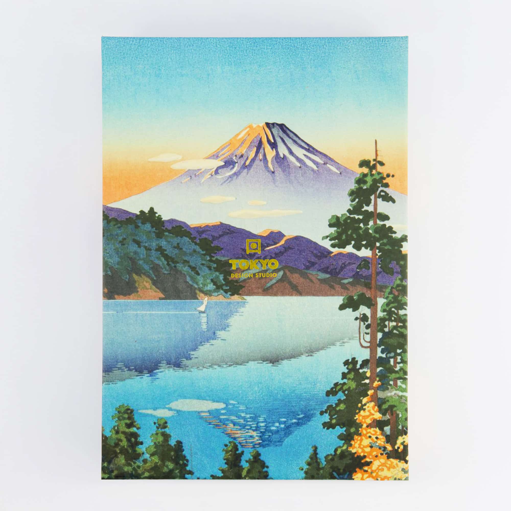 Tokyo Design Studio - Fuji Mountain - Chopstick Giftset with rests - Blue - 5-piece - Image 6