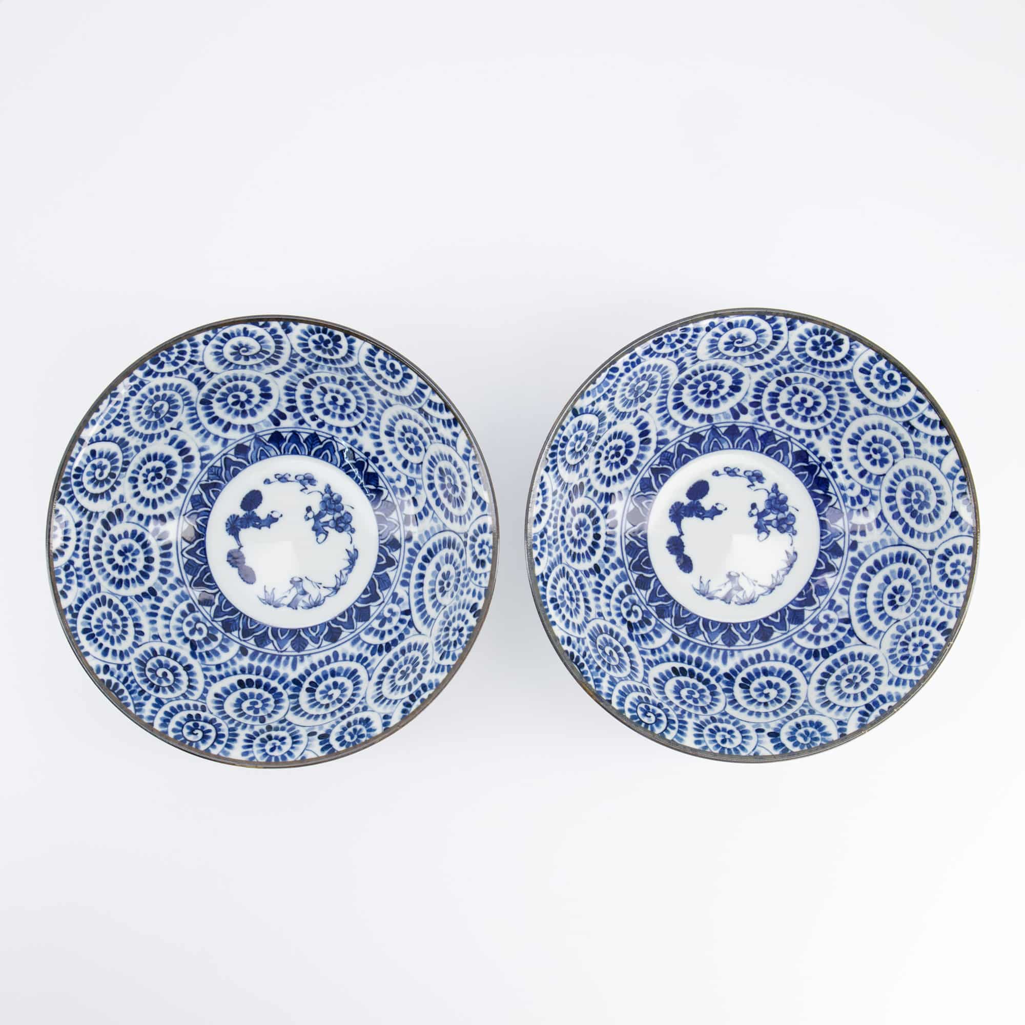 Tokyo Design Studio – Ramen Bowl Set – Blue – Noodle Bowls – Gift Box Included – 19x7.5cm – 1100ml - Image 3