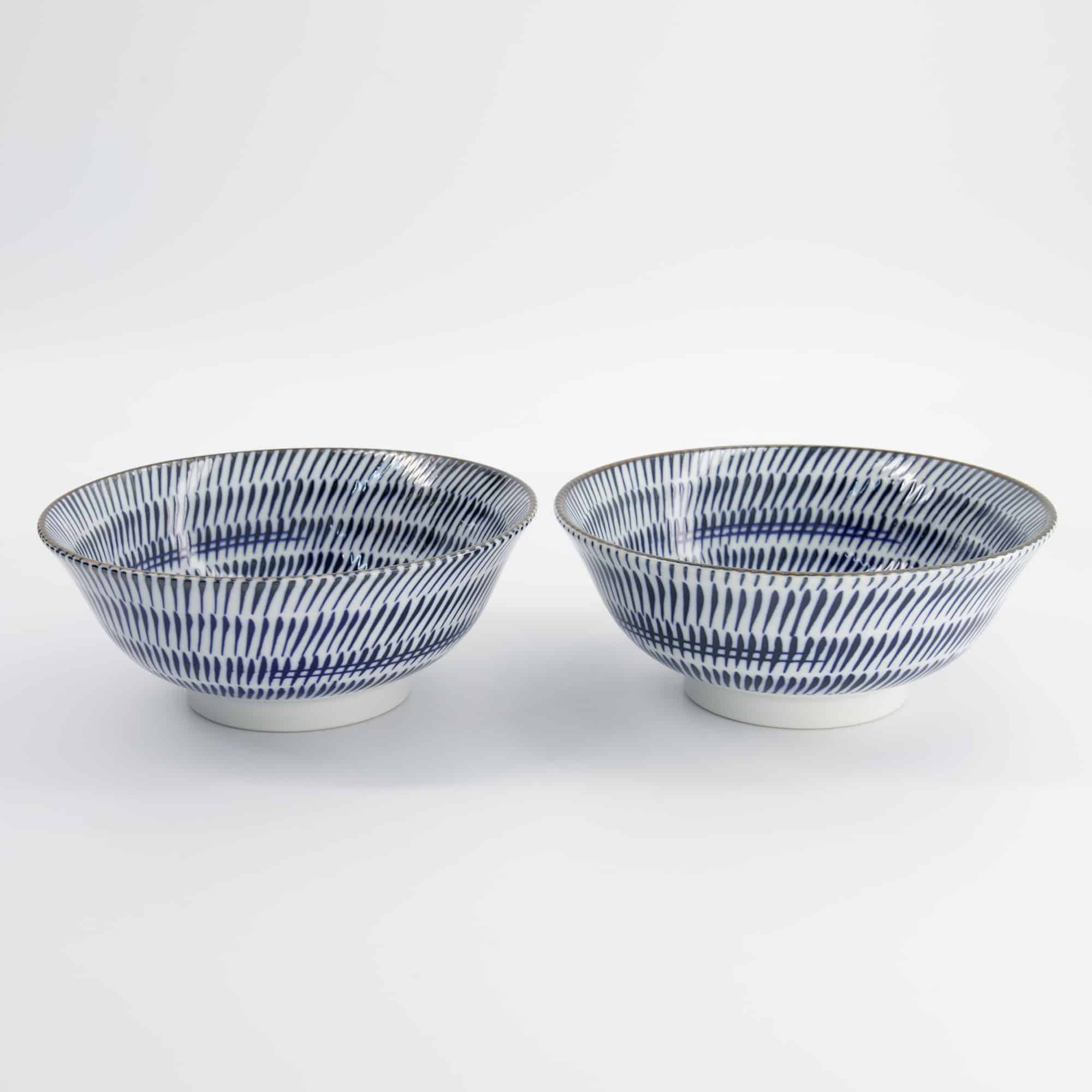 Tokyo Design Studio – Ramen Bowl Set – Kanna – Noodle Bowls – Gift Box Included – 19x7.5cm – 1100ml - Image 3
