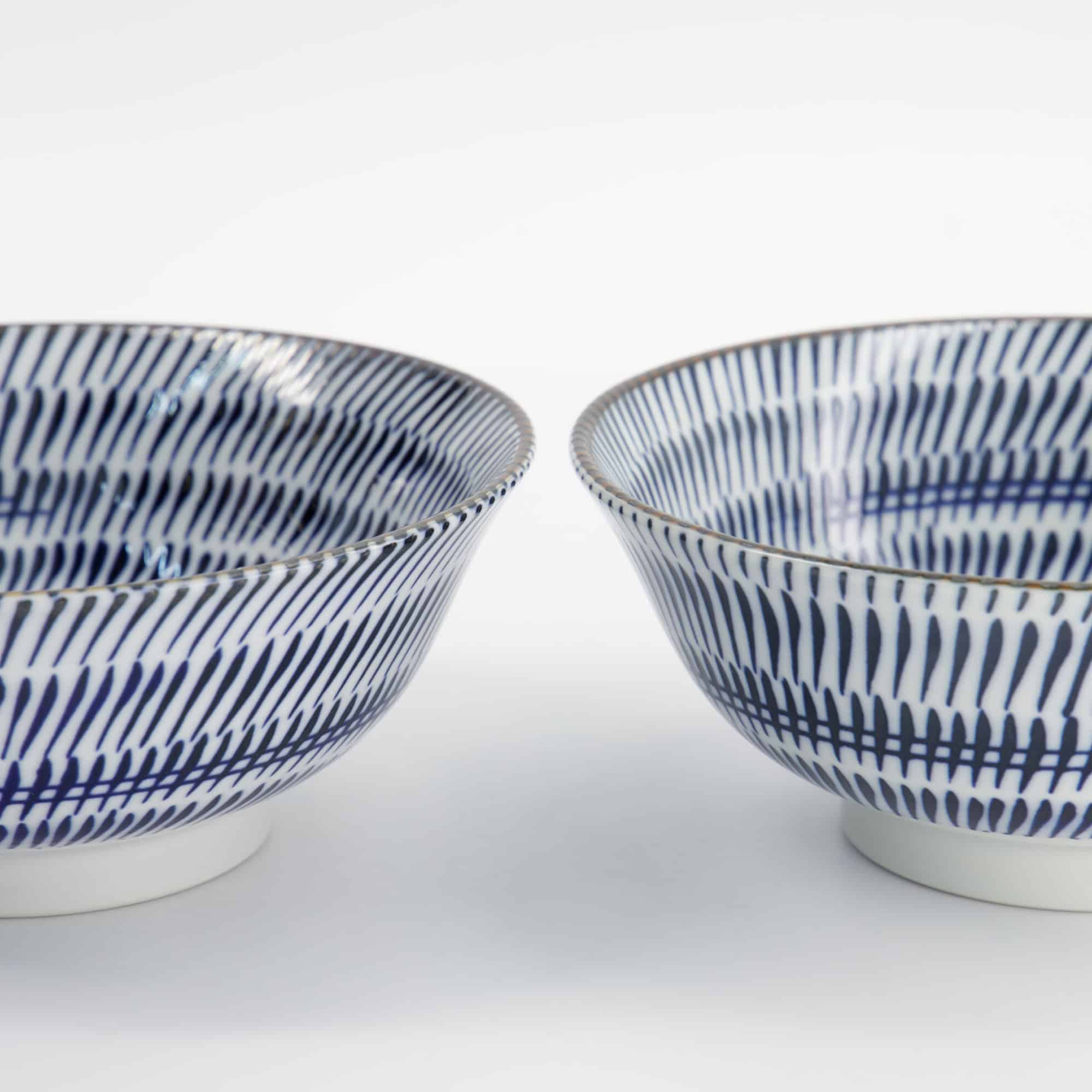Tokyo Design Studio – Ramen Bowl Set – Kanna – Noodle Bowls – Gift Box Included – 19x7.5cm – 1100ml - Image 5