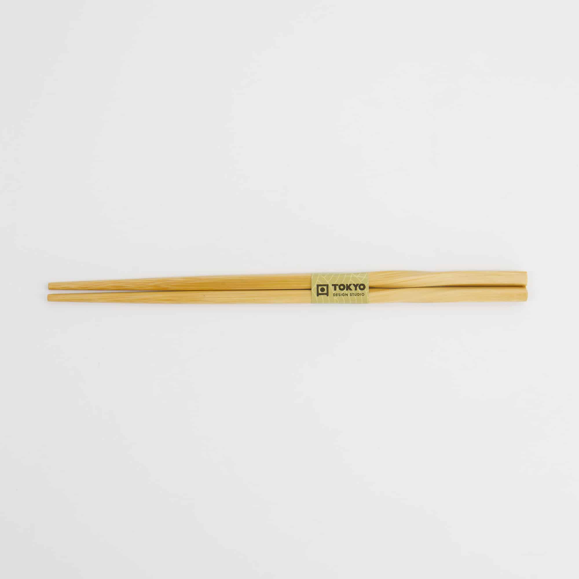 Tokyo Design Studio - Chopsticks - Brown - Twisted - Image 2