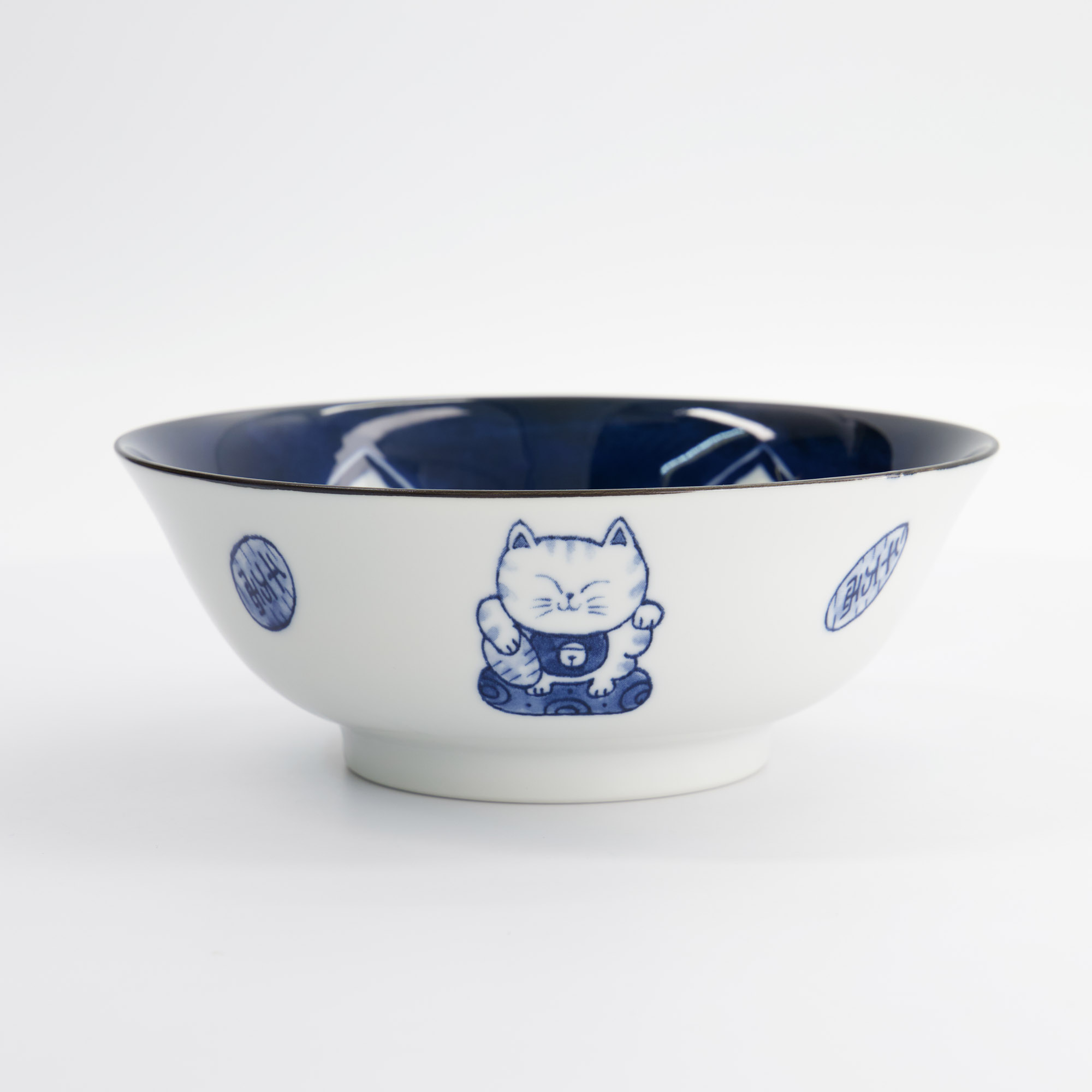Tokyo Design Studio - Kawaii - Ramen Bowl - Cat Neko - 19.7x7.5cm - 1000ml - Variant 3 - Image 3