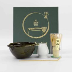 Matcha - Giftset - Amano - Oribe - Green – 14.5 x 6.5 cm – 4 pcs