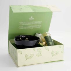 Tokyo Design Studio - Matcha Geschenkset - Sakura - Zwart - 12.7x7cm - 4 stuks