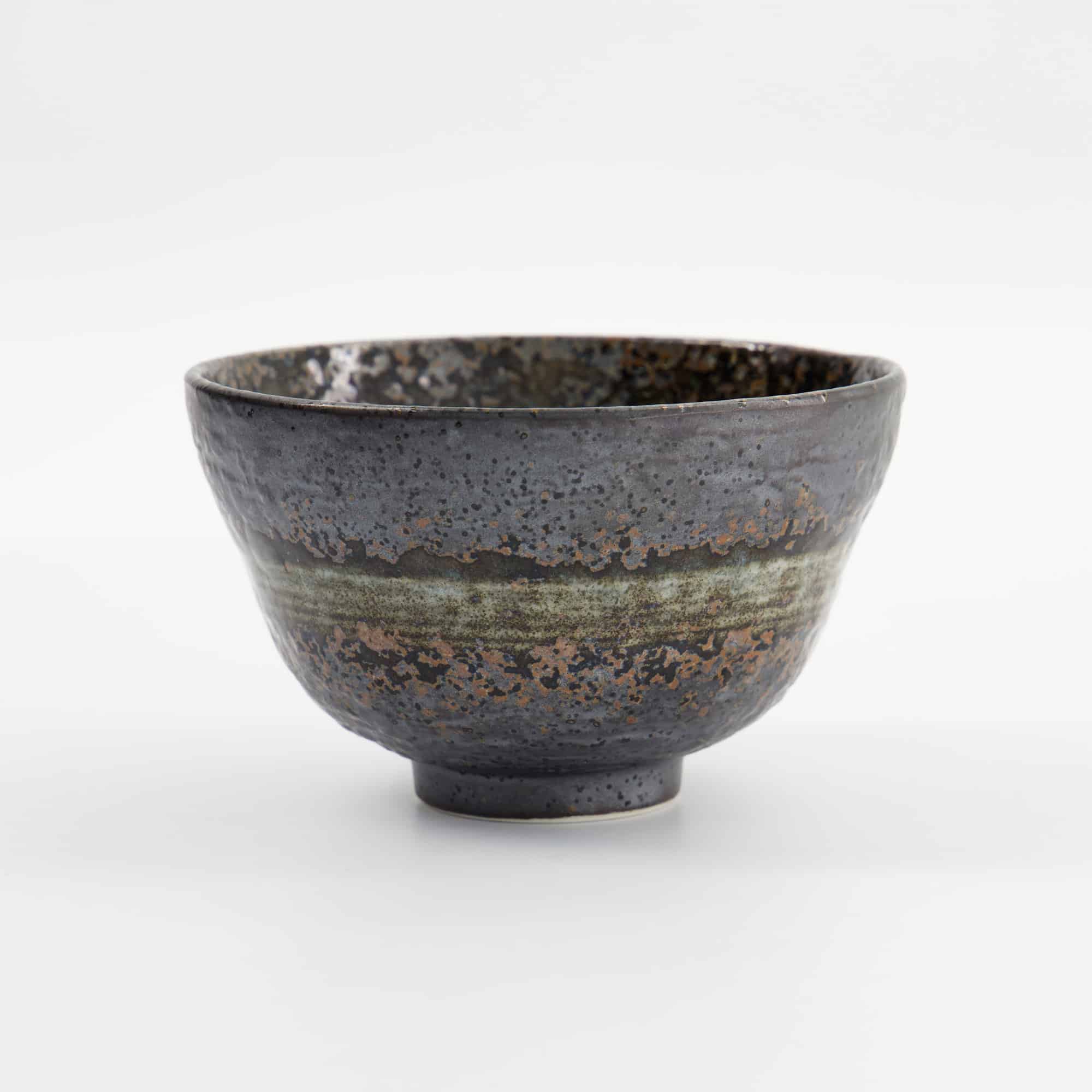Tokyo Design Studio – Matcha Bowl – Shabon Hakubun – 13x8cm – Black - Image 3