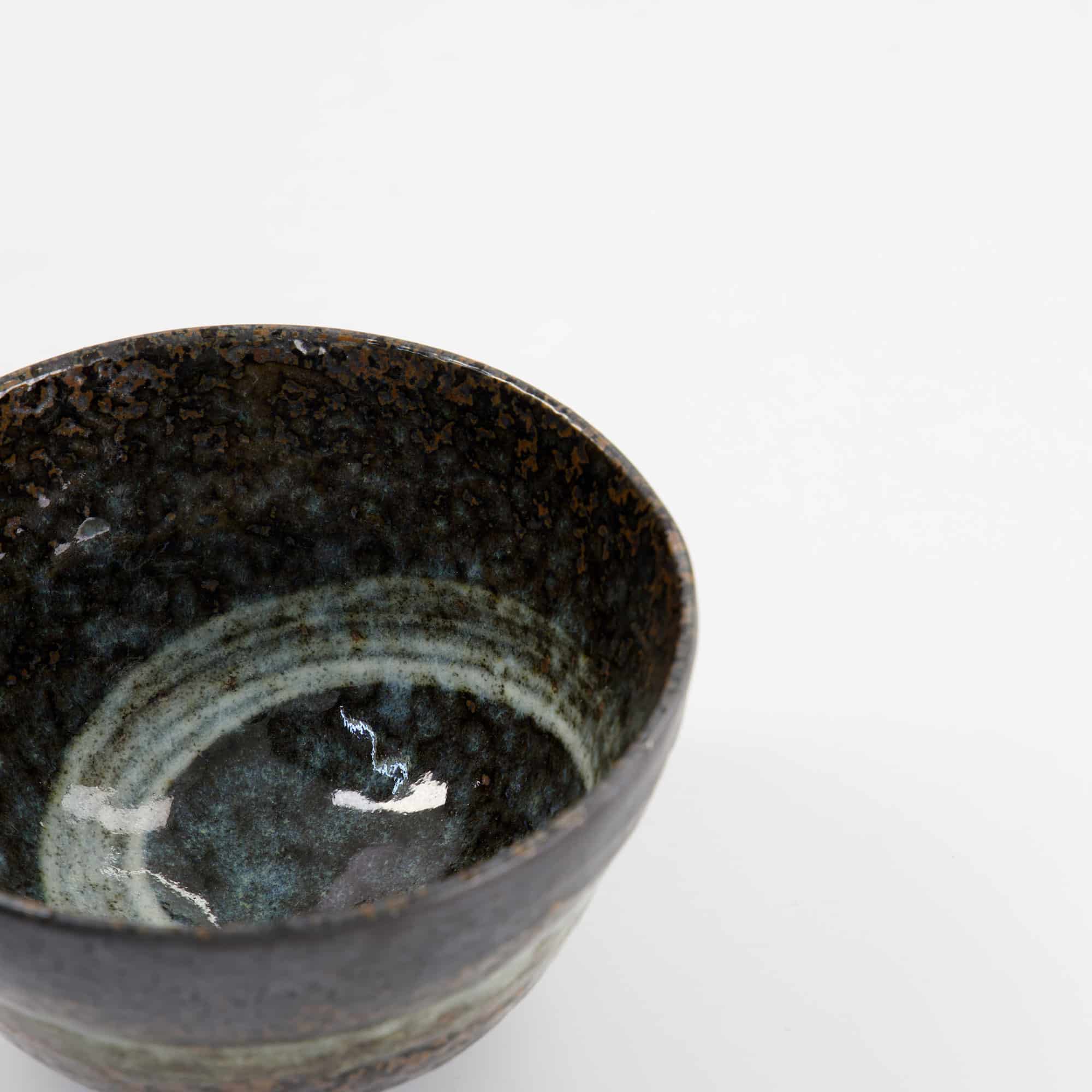 Tokyo Design Studio – Matcha Bowl – Shabon Hakubun – 13x8cm – Black - Image 2