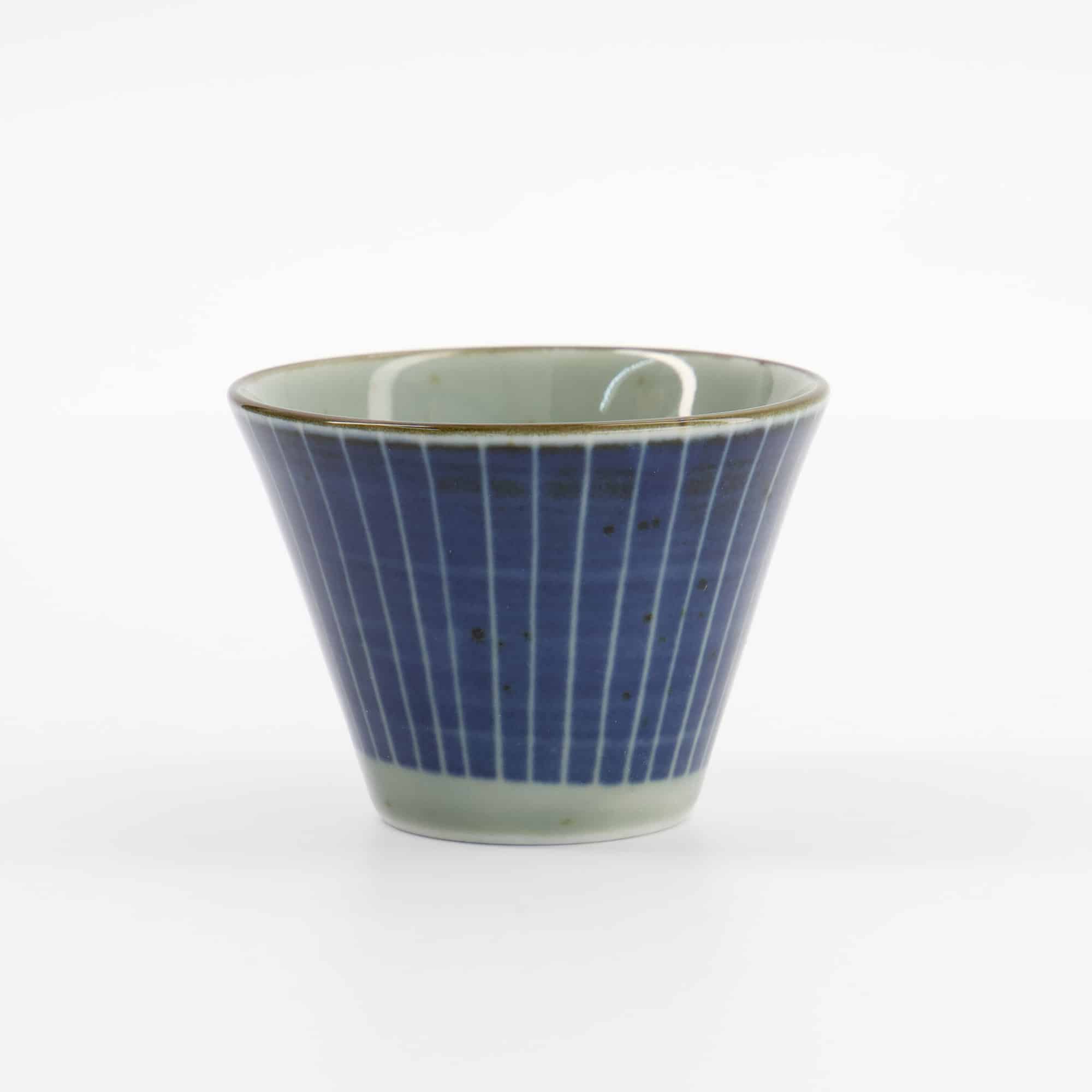 Tokyo Design Studio - Mashiko Cup - Aitokusa - 7.5x5.3cm - Blue - Image 3