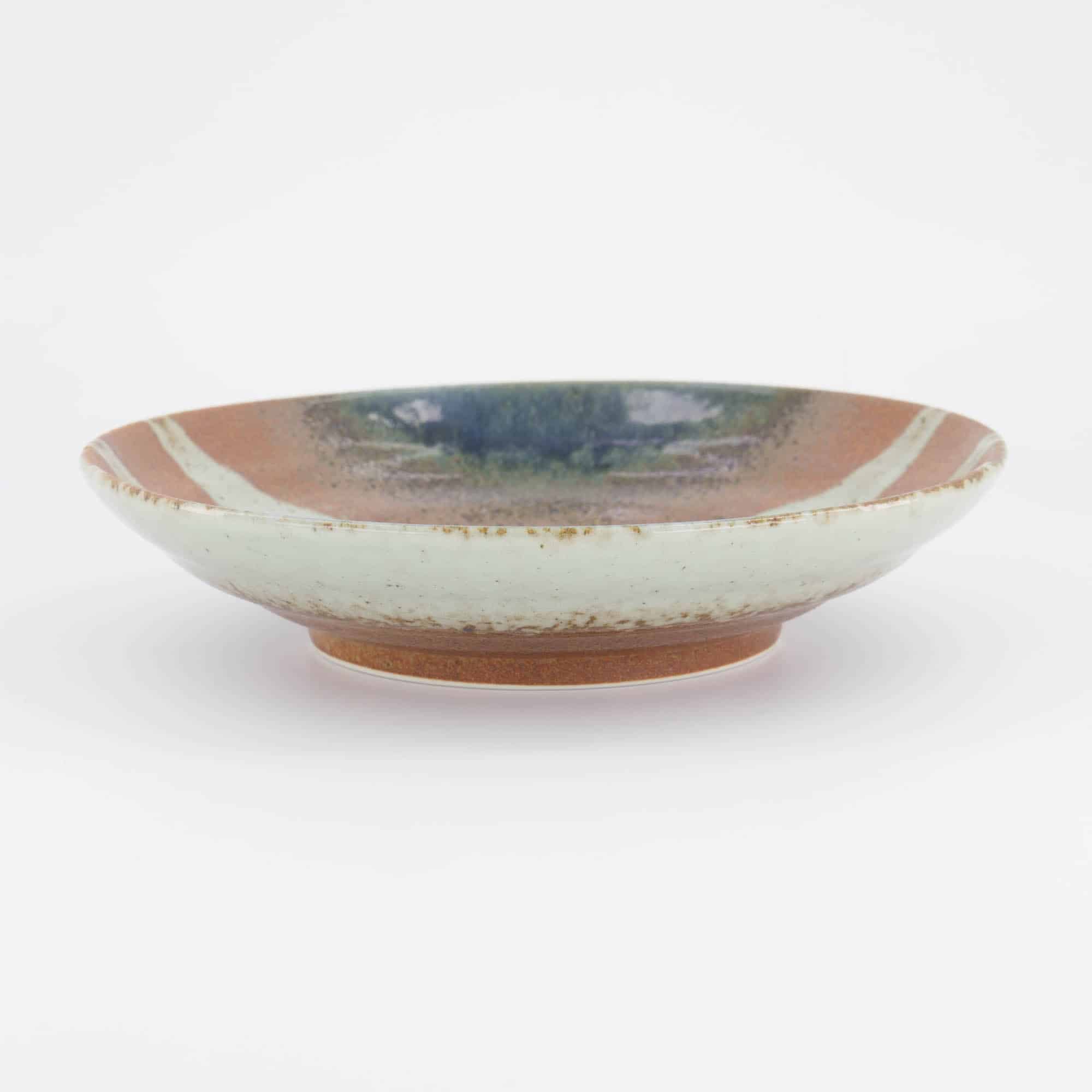 Tokyo Design Studio - Aka-cha - Suisho - Deep - Plate – 23 x 5 cm – Brown - Image 3