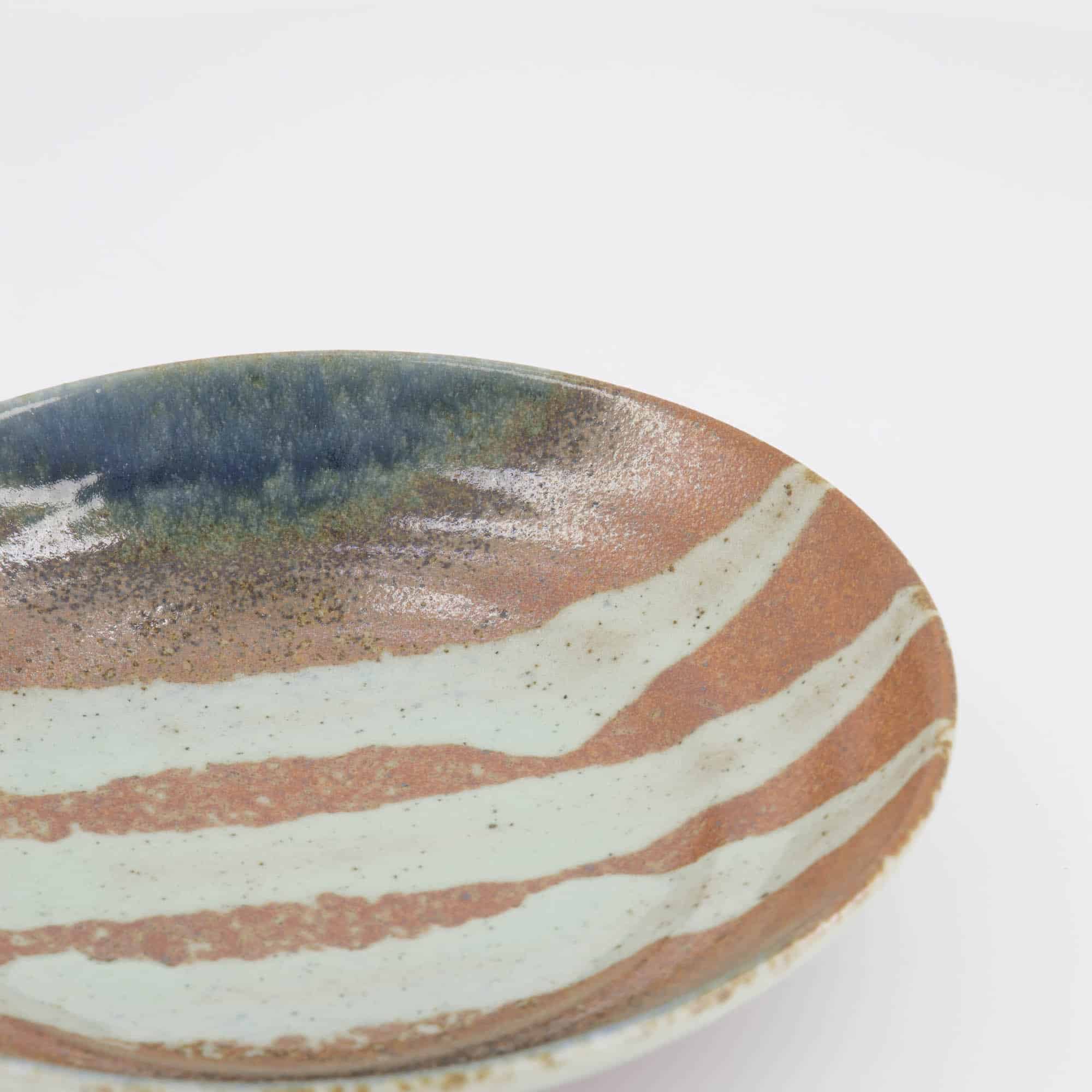 Tokyo Design Studio - Aka-cha - Suisho - Deep - Plate – 23 x 5 cm – Brown - Image 2