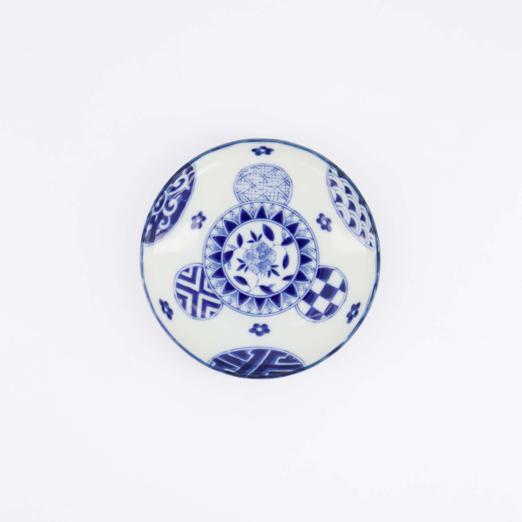 Tokyo Design Studio - Yamahida - Blue - Plate - Ai - Marumon – 12.2 x 2.7 cm - Image 4