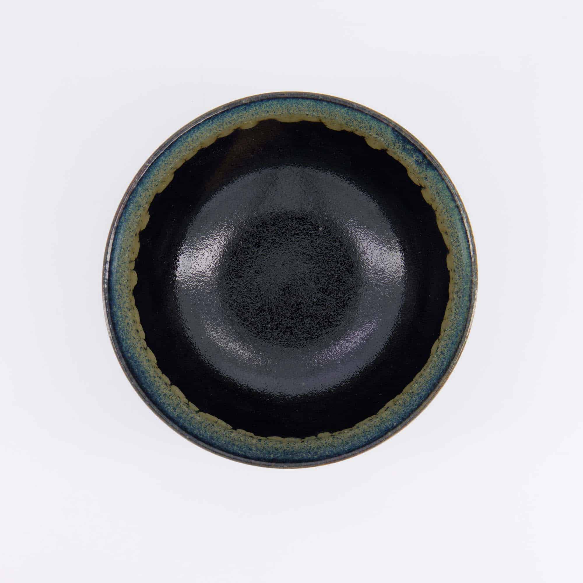 Tokyo Design Studio - Yamahida - Blue - Okonomi - Bowl - Tenmoku - Shironagashi – 16 x 8.4 cm – 1000 ml - Image 4