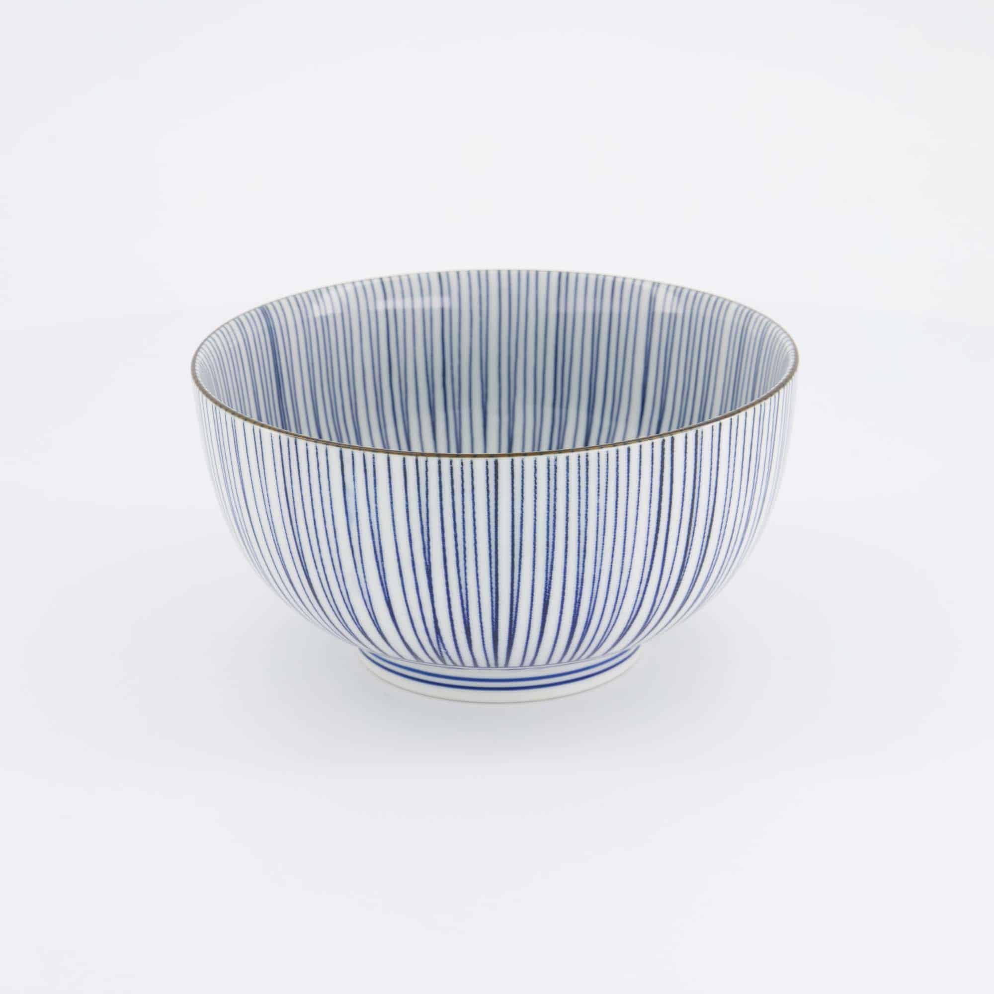 Tokyo Design Studio - Yamahida - Blue - Okonomi - Bowl - Hoso - Tokusa – 16 x 8.4 cm – 1000 ml