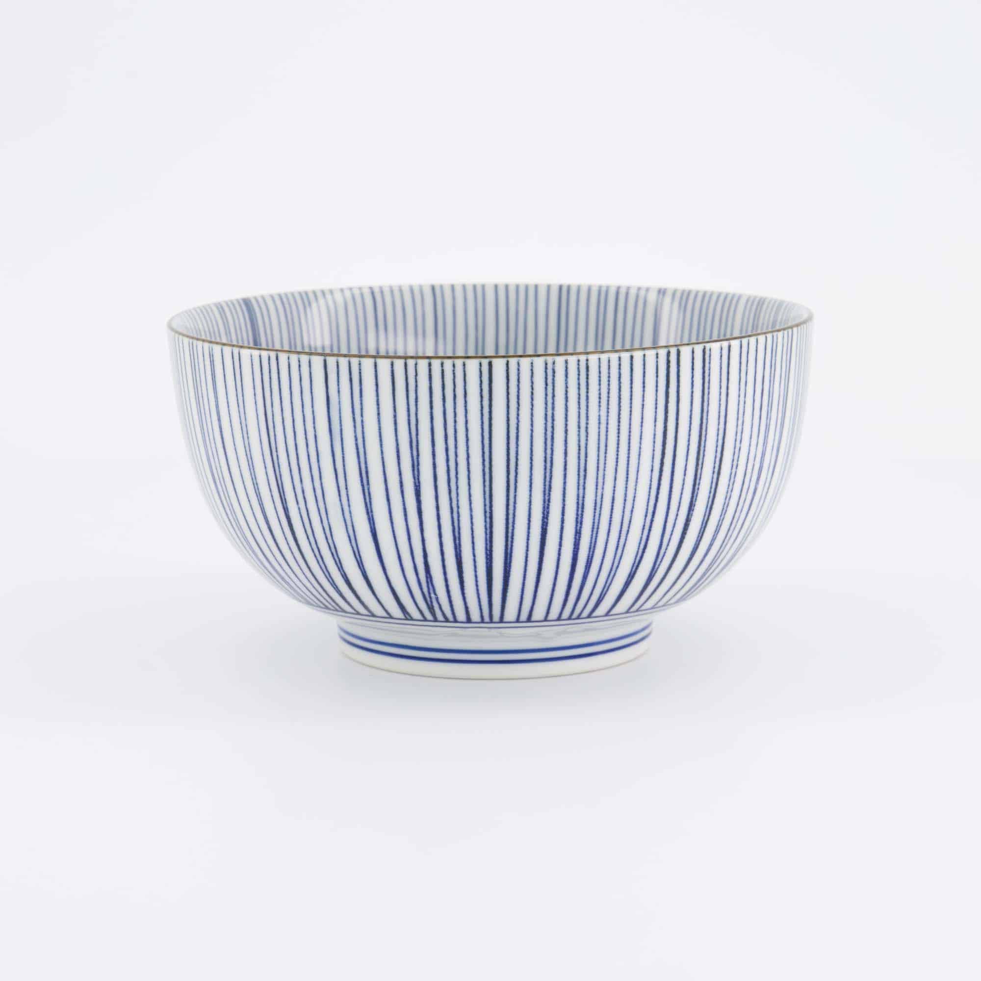 Tokyo Design Studio - Yamahida - Blue - Okonomi - Bowl - Hoso - Tokusa – 16 x 8.4 cm – 1000 ml - Image 3