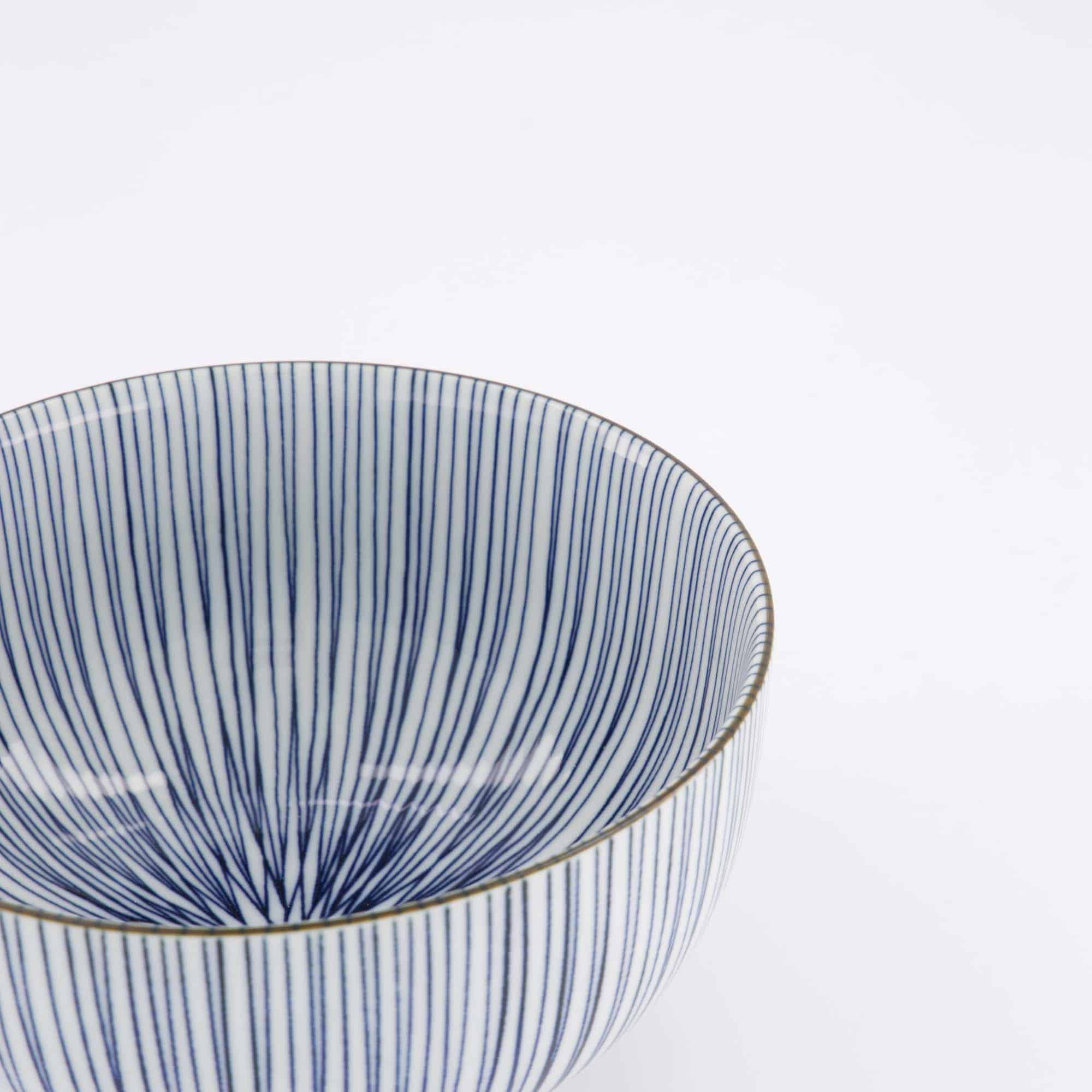 Tokyo Design Studio - Yamahida - Blue - Okonomi - Bowl - Hoso - Tokusa – 16 x 8.4 cm – 1000 ml - Image 2