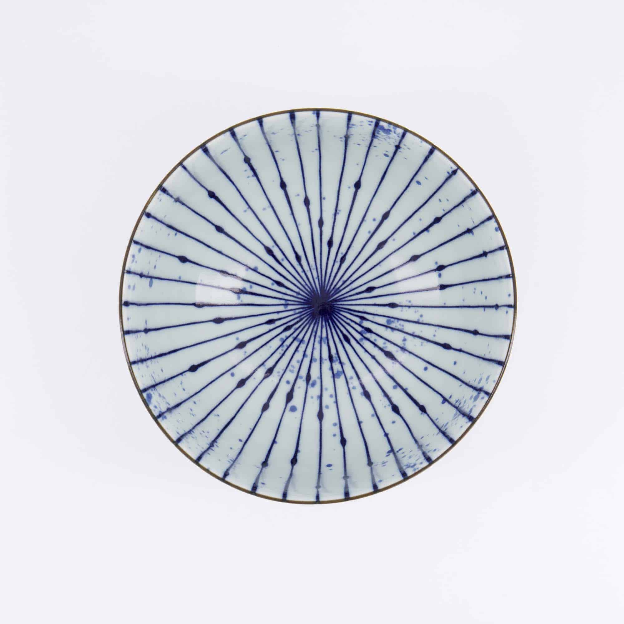 Tokyo Design Studio - Yamahida - Blue - Okonomi - Bowl - Fukizumi - Tokusa – 16 x 8.4 cm – 1000 ml - Image 4