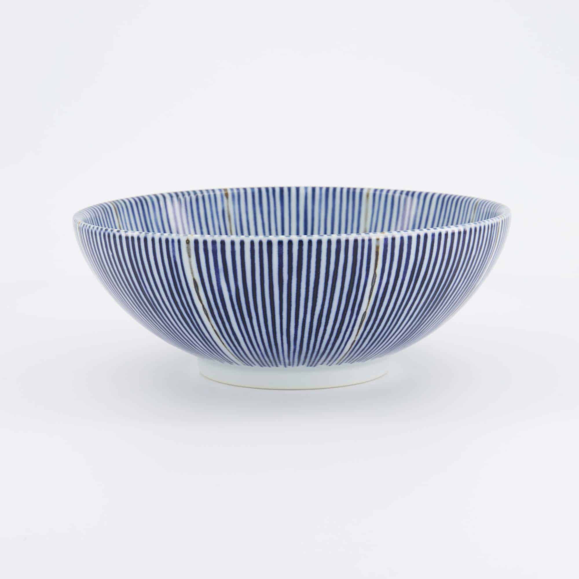 Tokyo Design Studio - Yamahida - Blue - Ramen - Bowl - Some - Tokusa – 21.3 x 8.2 cm – 1450 ml - Image 3